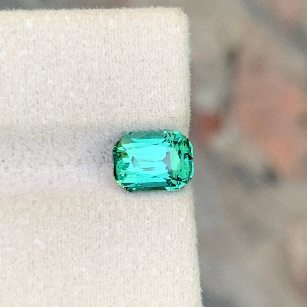 2.75 Carat Greenish Tourmaline Gem 