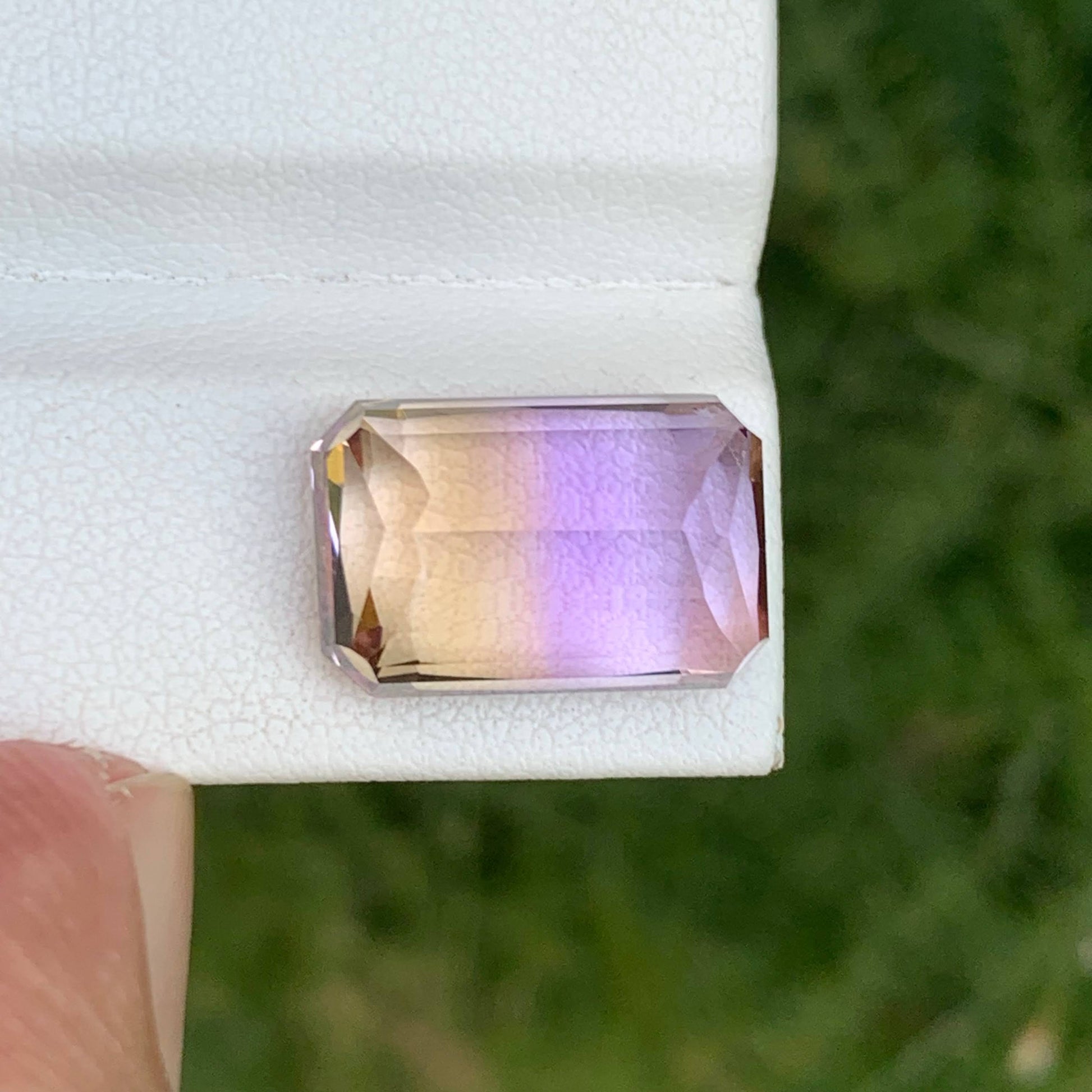 10.85 Carat Bicolor Ametrine Stone