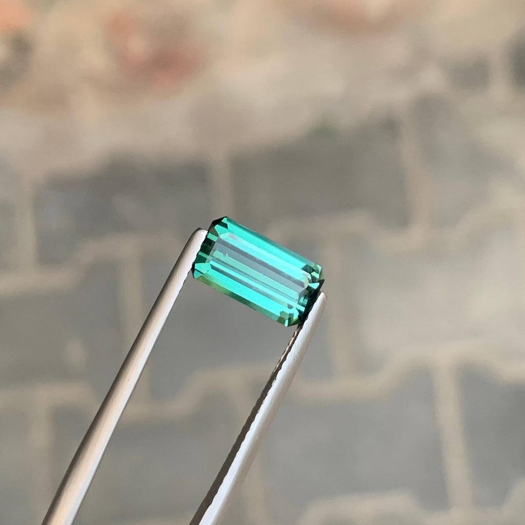 2.05 Ct Natural Bluish Green Tourmaline