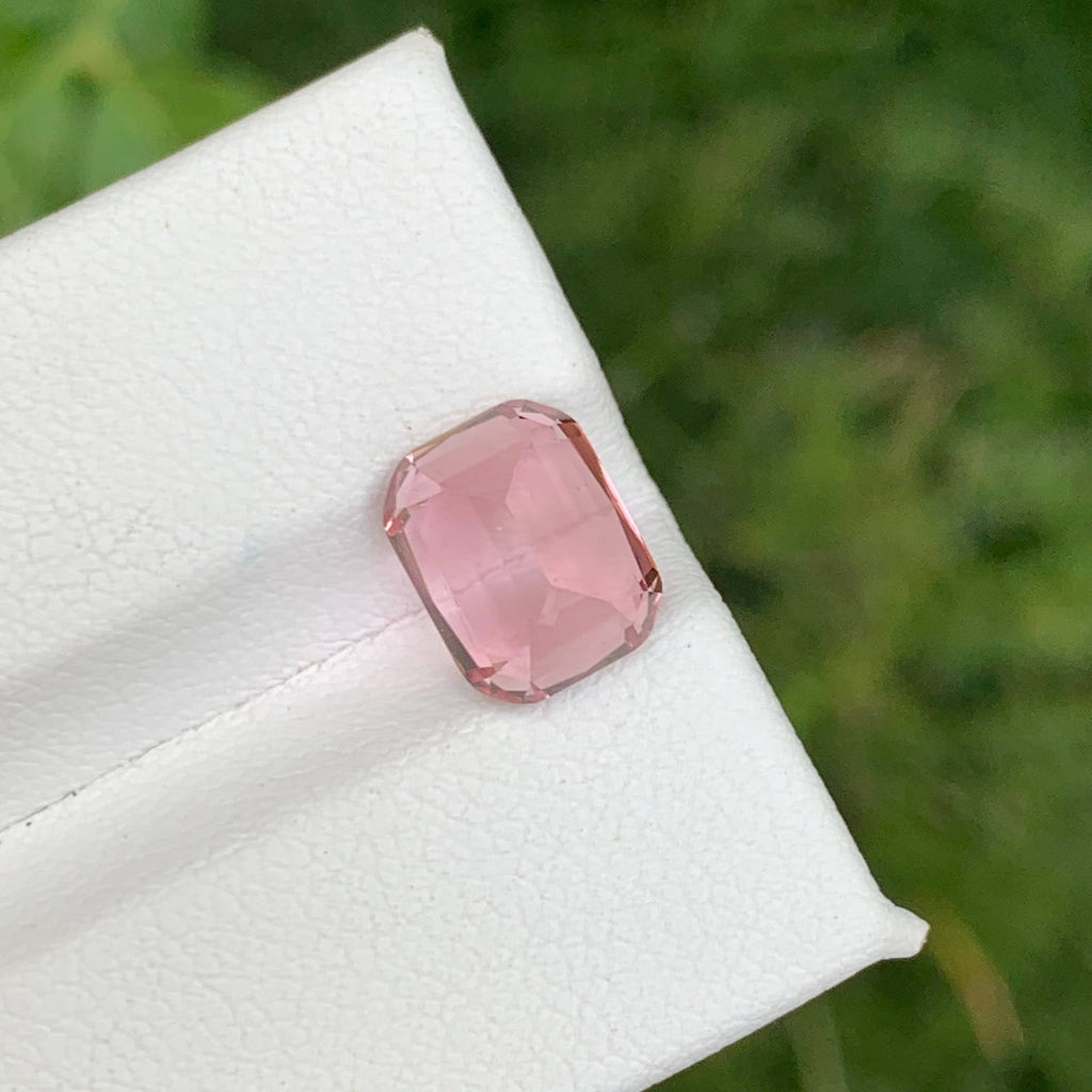 2.95 Ct Natural Baby Pink Tourmaline Cushion