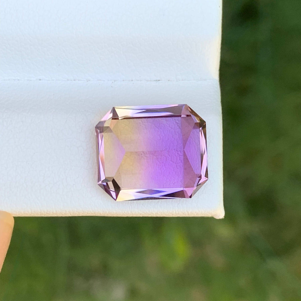 7.55 Carat Bicolor Ametrine Stone