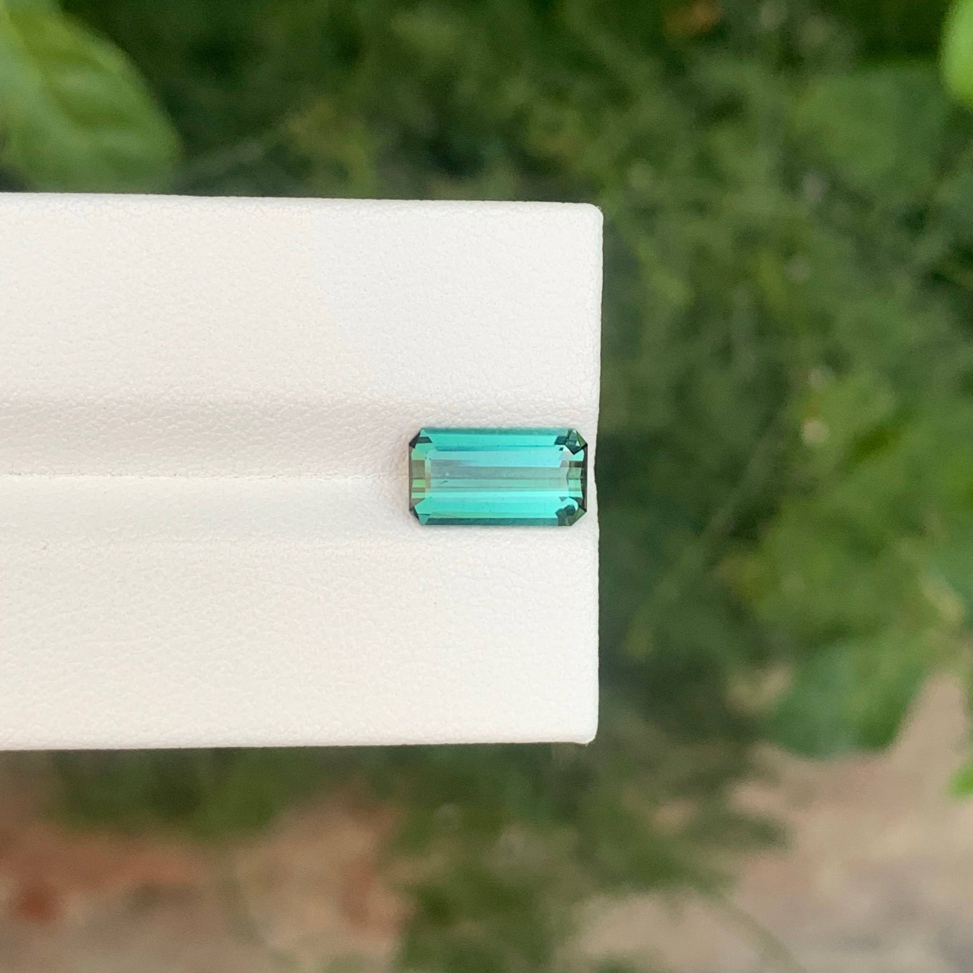 2.05 Ct Natural Bluish Green Tourmaline