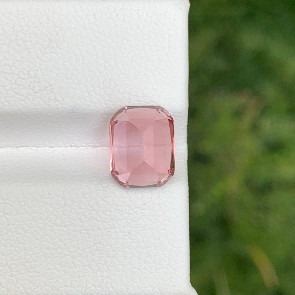 2.95 Ct Natural Baby Pink Tourmaline Cushion