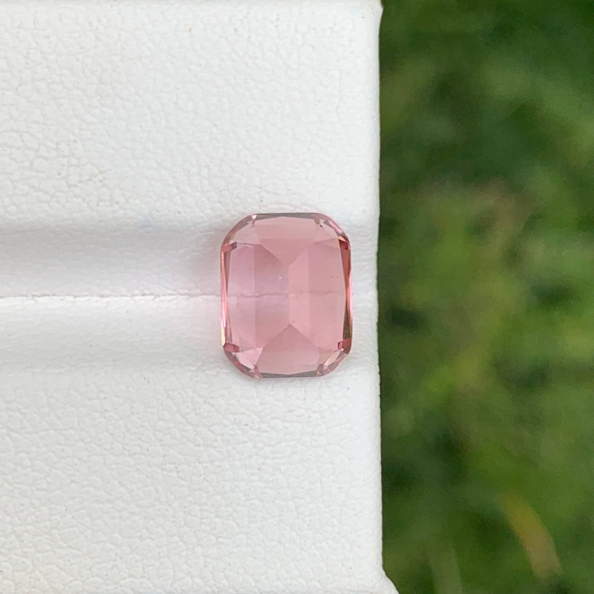 2.95 Ct Natural Baby Pink Tourmaline Cushion