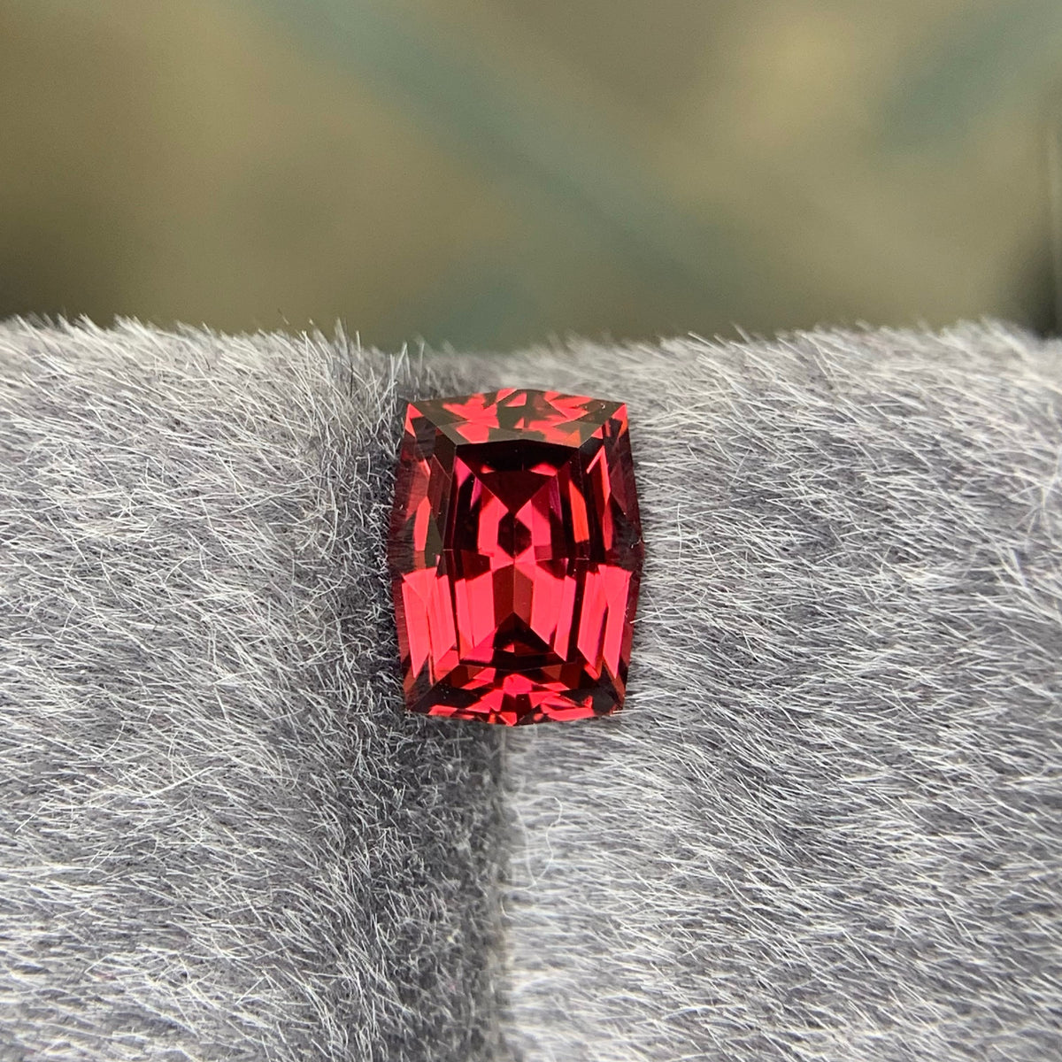 2.10 Carat Loose Sweet Red Garnet – Fancy Cut, African Gemstone