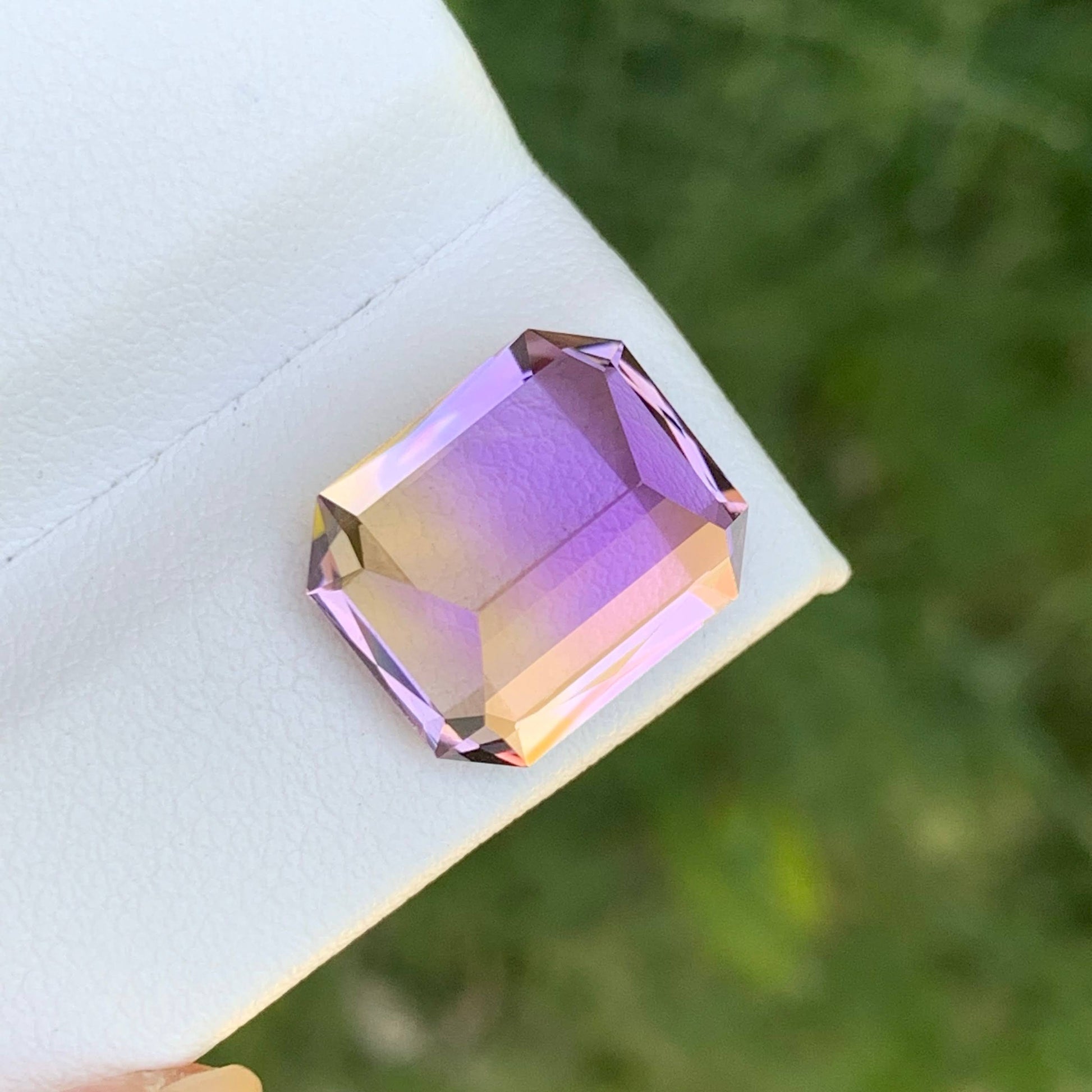 7.55 Carat Bicolor Ametrine Stone
