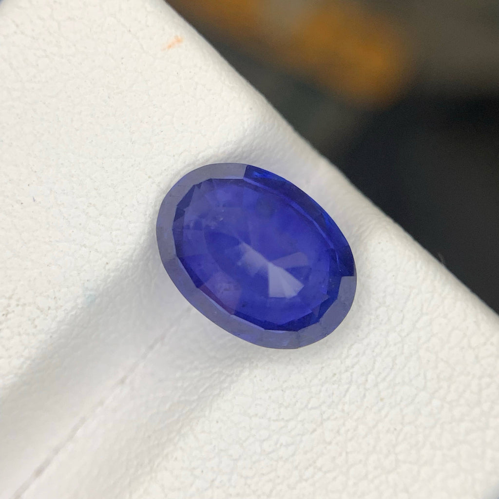 3.50 Ct Natural Royal Blue Sapphire Oval