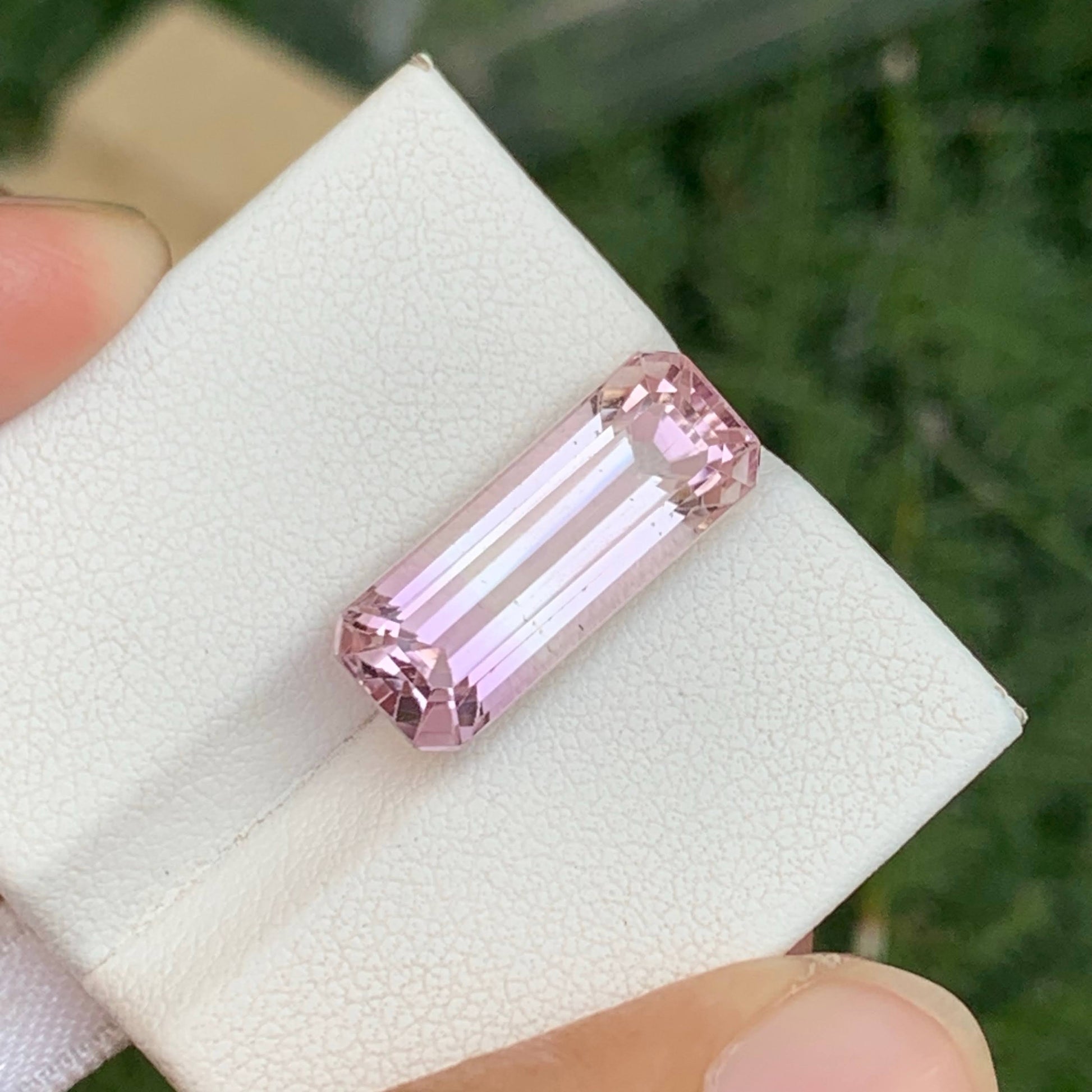 10.60 Carat Bicolor Pink Kunzite 