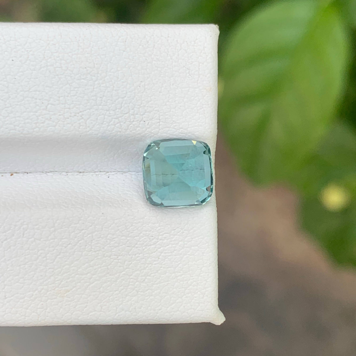 3.30 Carat Natural Loose Fine Quality Tourmaline Cushion Cut Afghan Gemstone