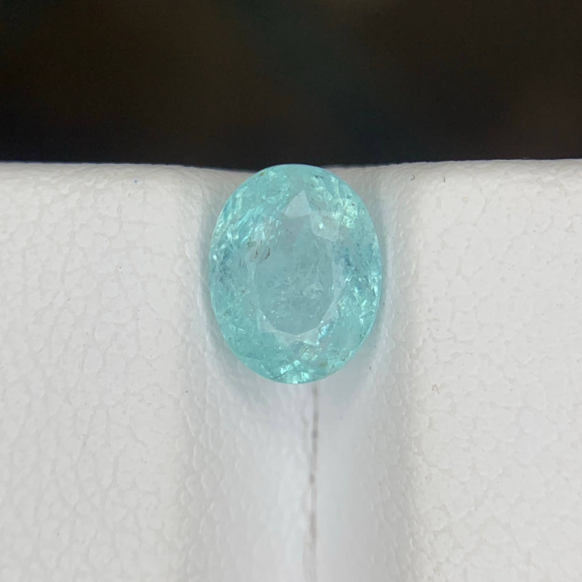 1.33 Carat Natural Loose Paraiba Tourmaline Oval Cut Mozambique Gemstone