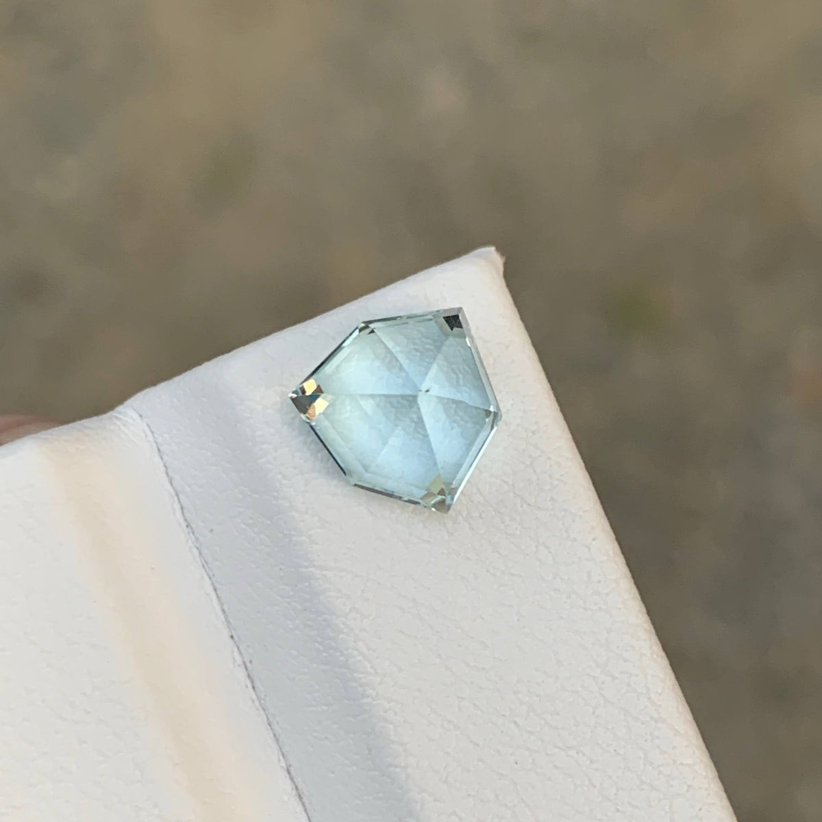 2.40 Carat Natural Loose Light Blue Aquamarine Fancy Cut Jewelry Gemstone