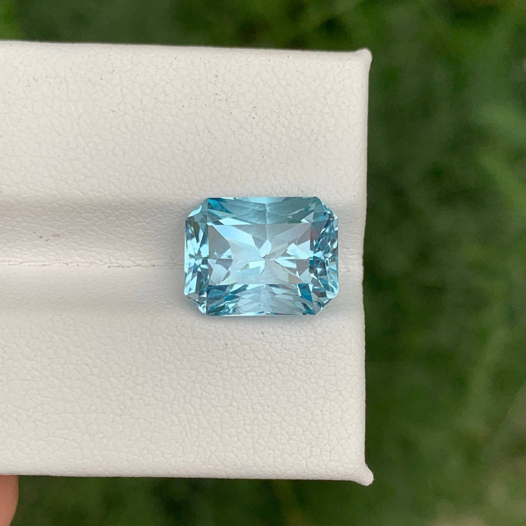 7.40 Carat Natural Loose Sky Blue Color Topaz