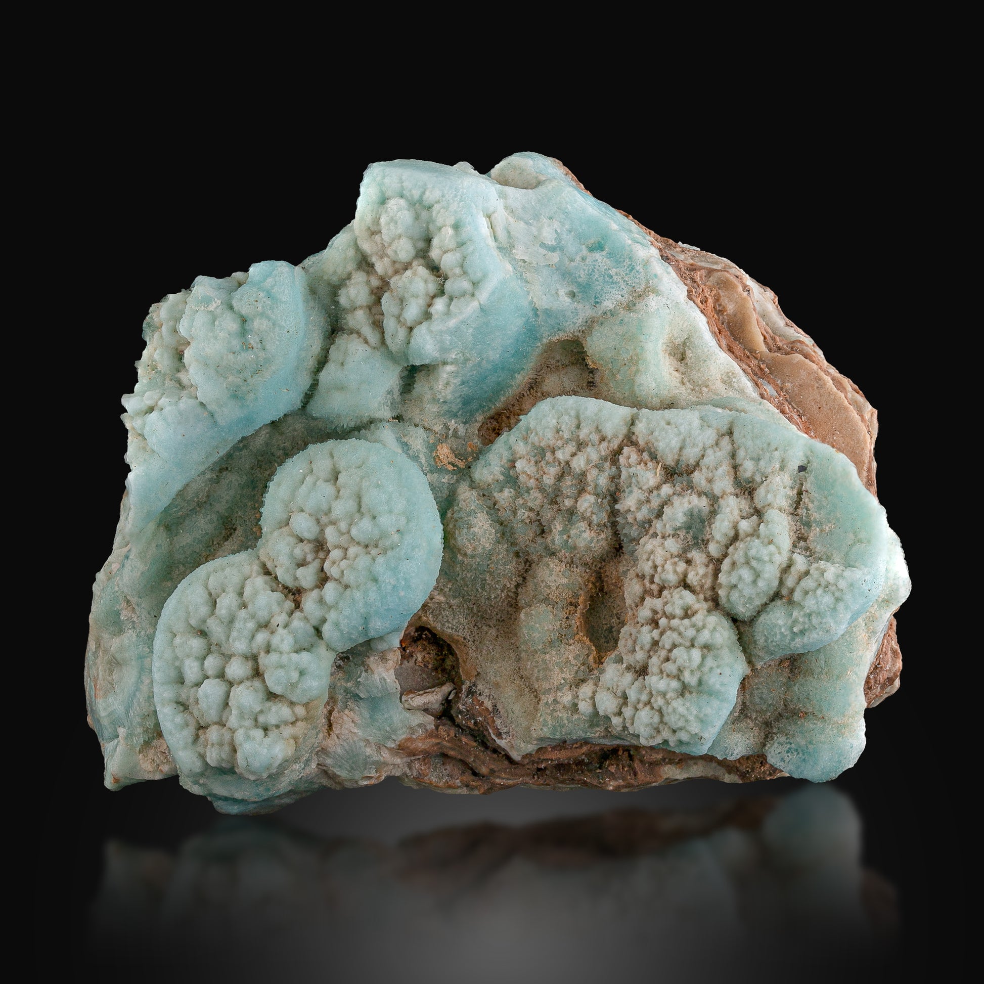Blue Aragonite Specimen