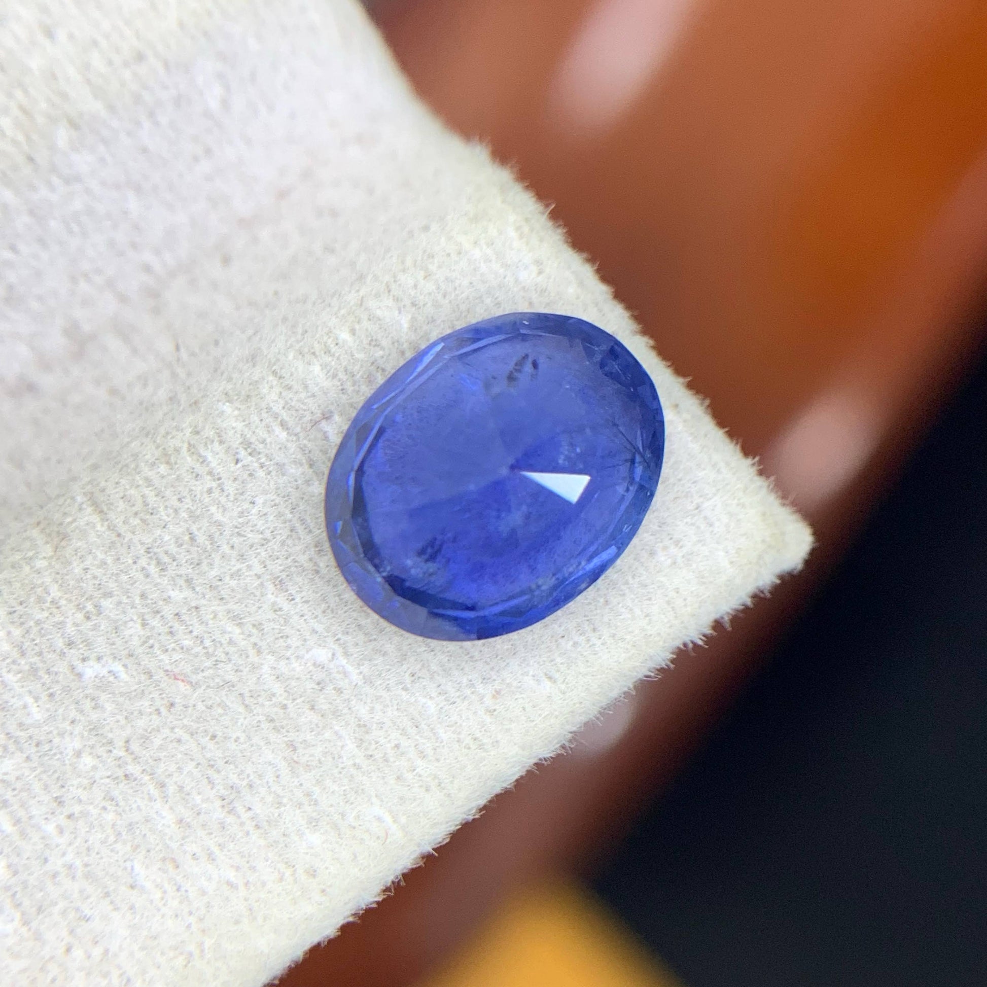3.20 Ct Natural Blue Sapphire Oval 