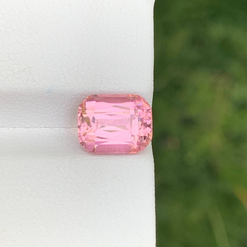2.95 Ct Natural Baby Pink Tourmaline Cushion
