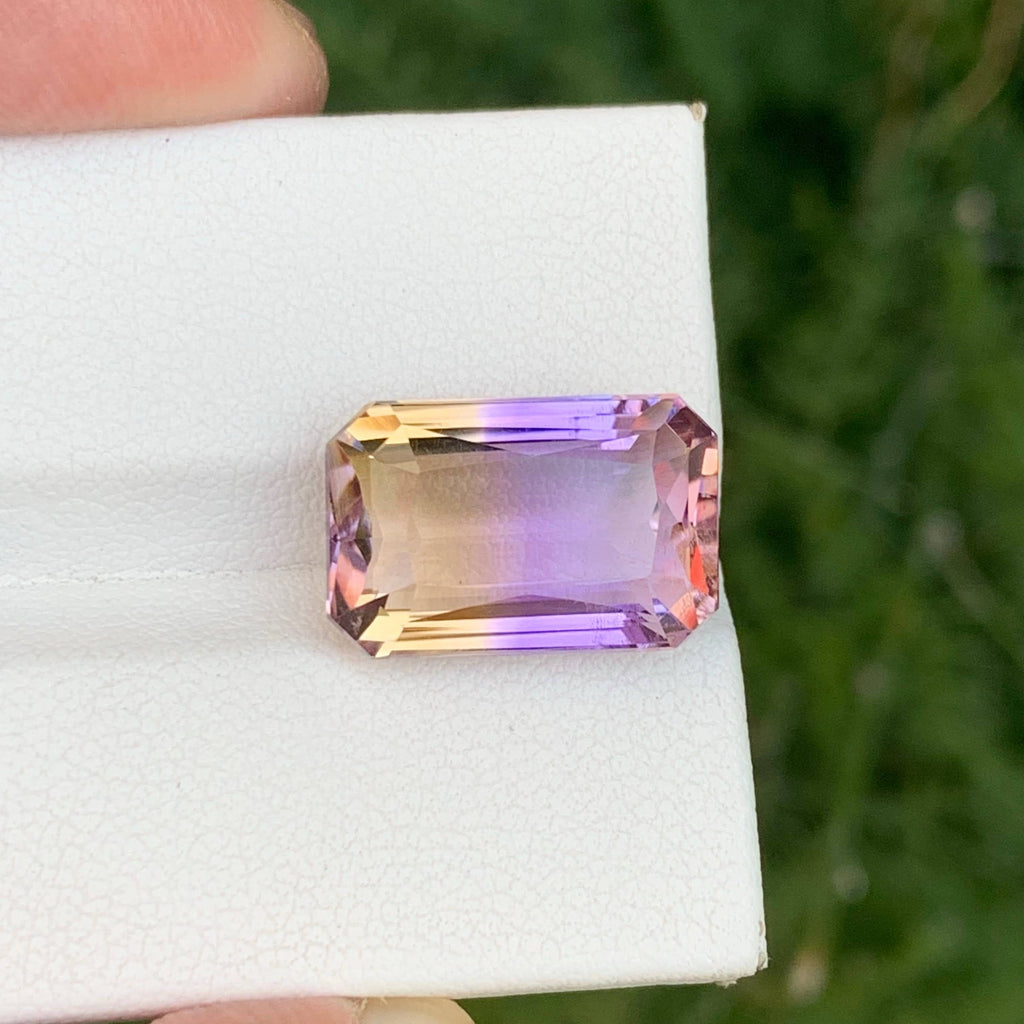 10.85 Carat Bicolor Ametrine Stone