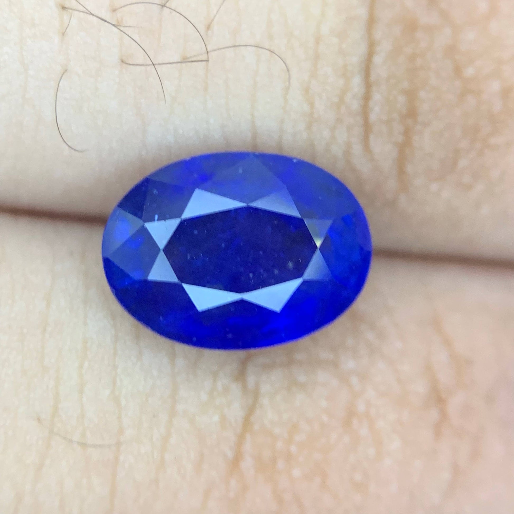 3.50 Ct Natural Royal Blue Sapphire Oval