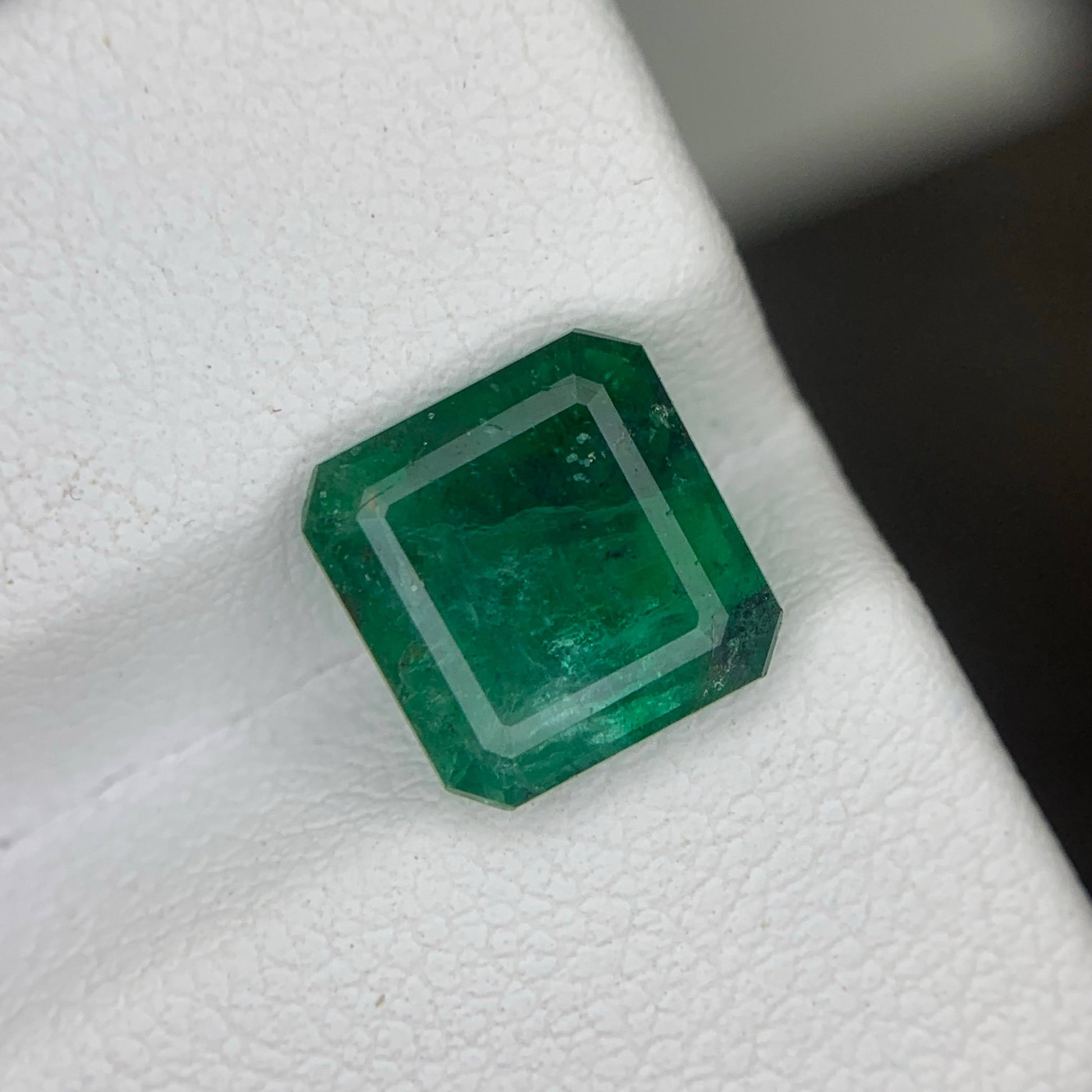 2.95 Carat Deep Green Emerald