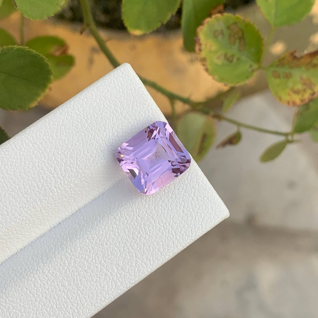 4.85 Ct Natural Purple Kunzite Cushion