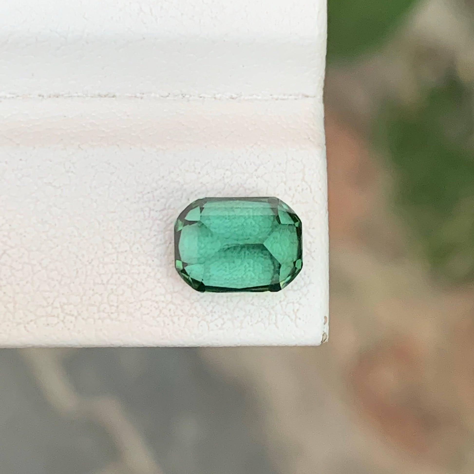 2.75 Carat Greenish Tourmaline Gem 