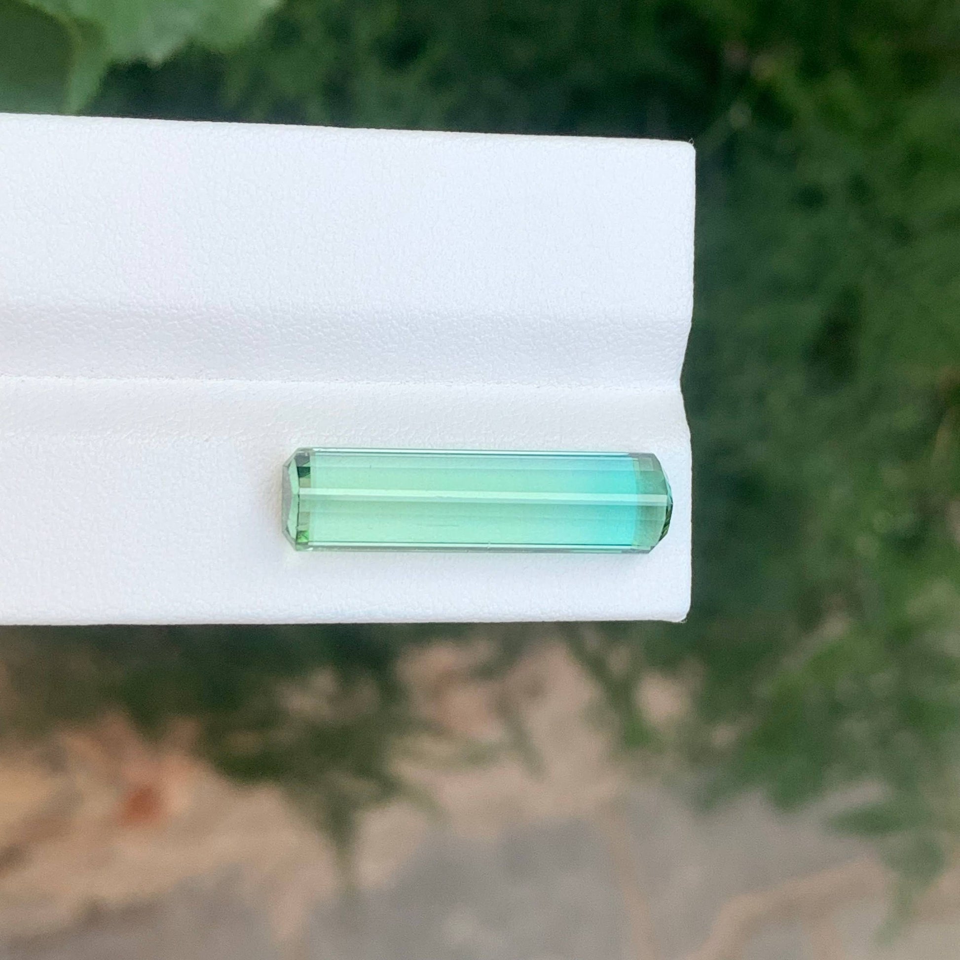 9.30 Carats Bicolor Tourmaline Gem