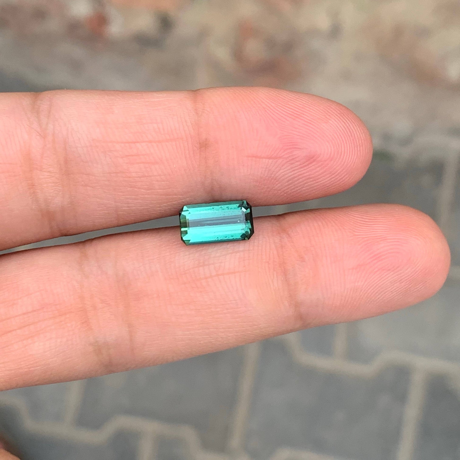 2.05 Ct Natural Bluish Green Tourmaline