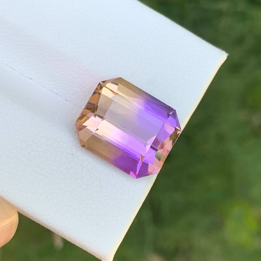 7.55 Carat Bicolor Ametrine Stone