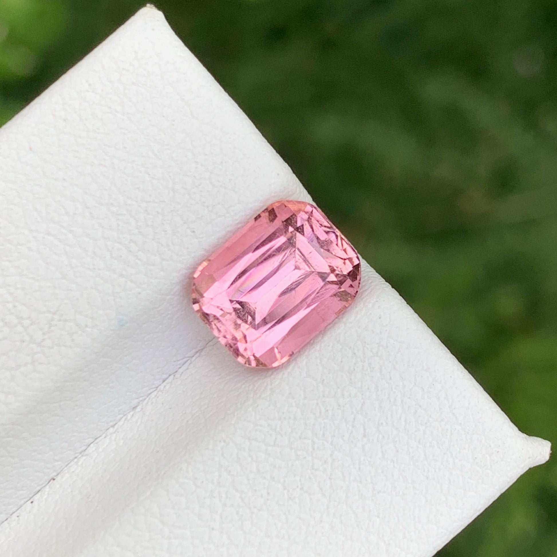 2.95 Ct Natural Baby Pink Tourmaline Cushion