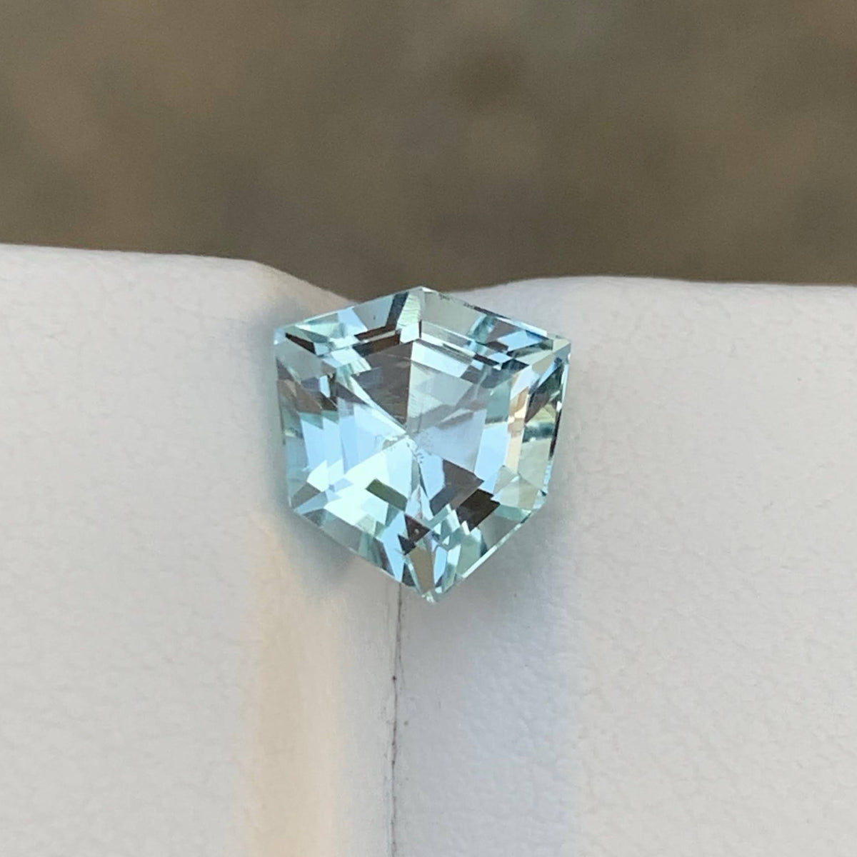 2.40 Ct Light Blue Aquamarine Fancy Cut