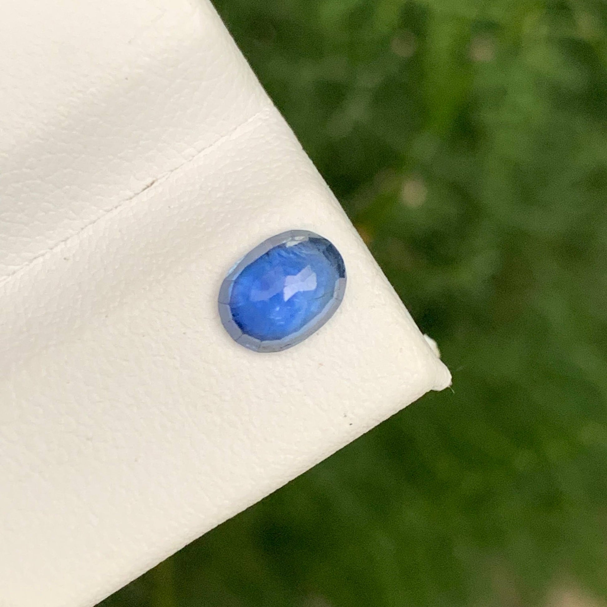 1.20 Carat Blue Sapphire Oval Cut