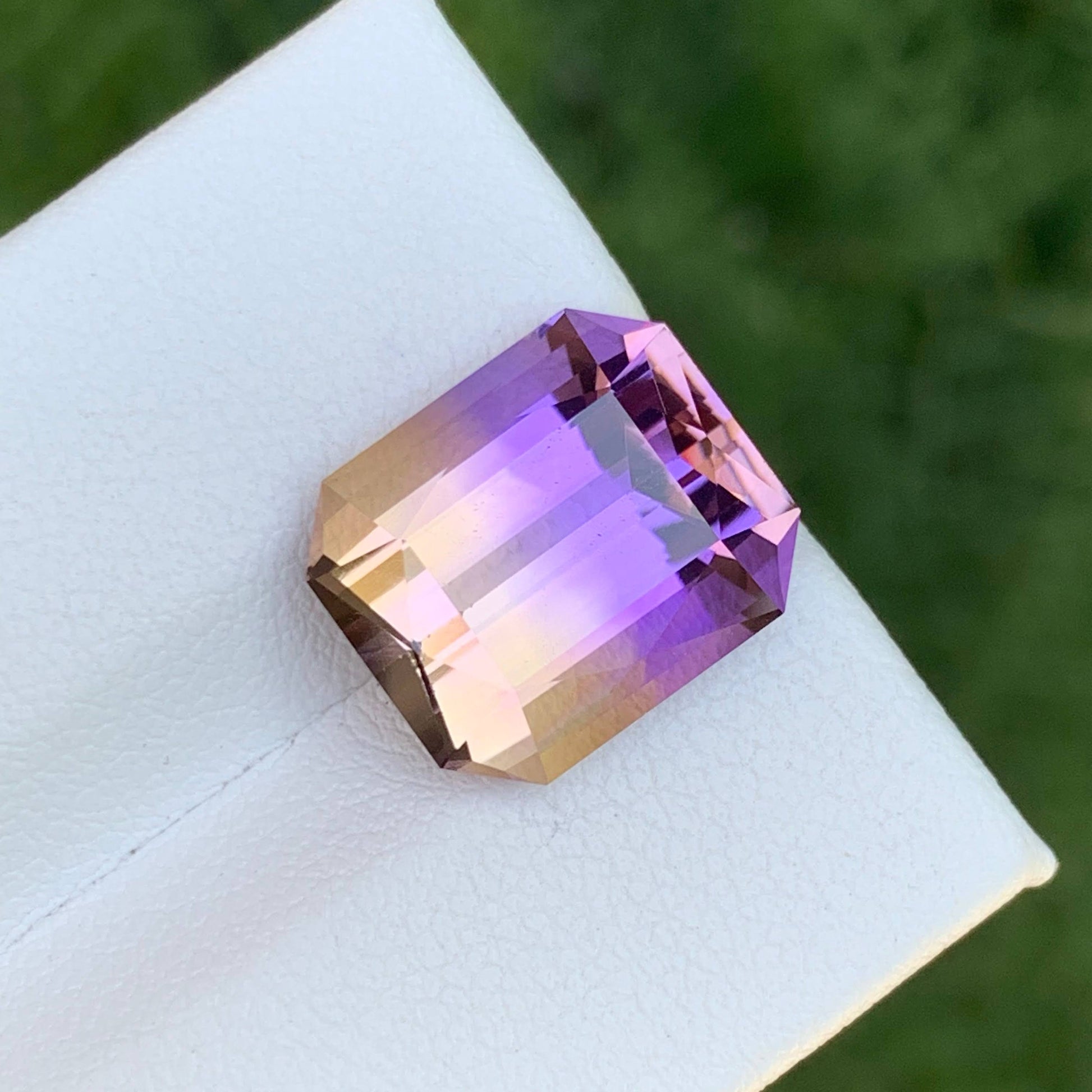 7.55 Carat Bicolor Ametrine Stone
