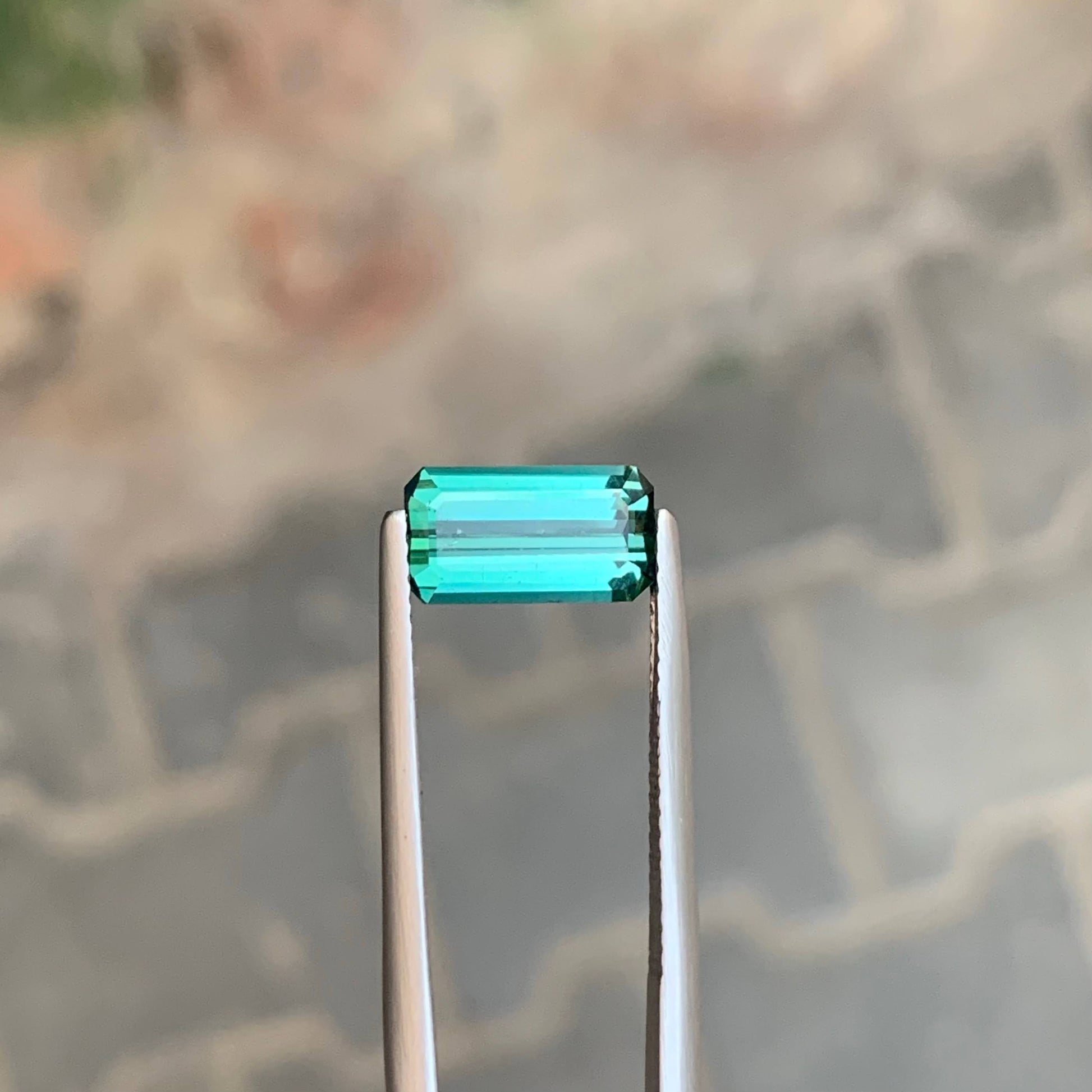 2.05 Ct Natural Bluish Green Tourmaline