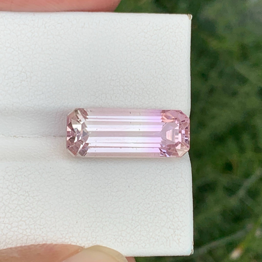 10.60 Carat Bicolor Pink Kunzite 