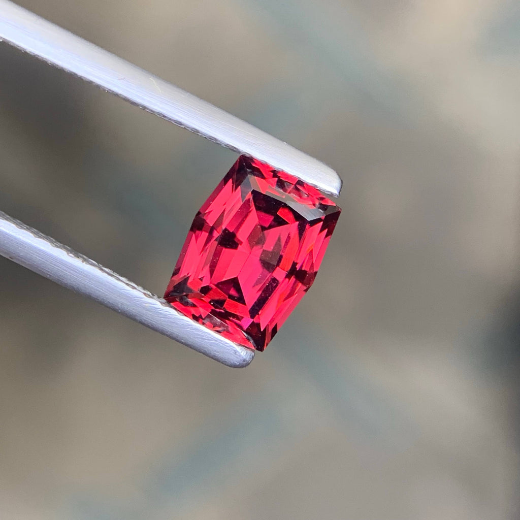 2.10 Carat Loose Sweet Red Garnet – Fancy Cut, African Gemstone
