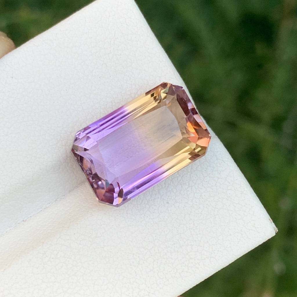 10.85 Carat Bicolor Ametrine Stone