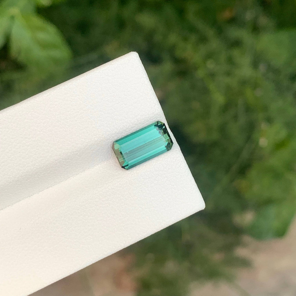 2.05 Ct Natural Bluish Green Tourmaline