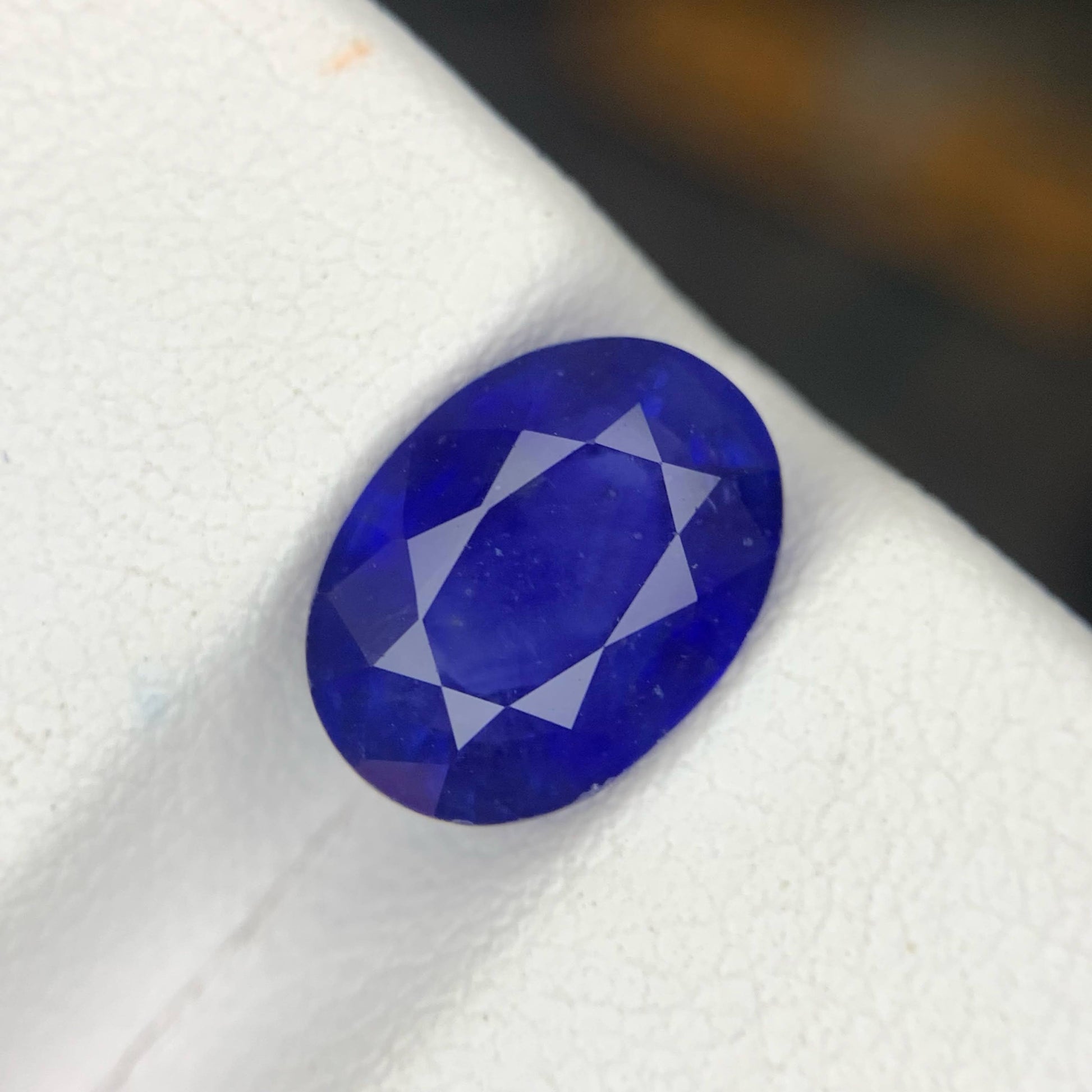 3.50 Ct Natural Royal Blue Sapphire Oval