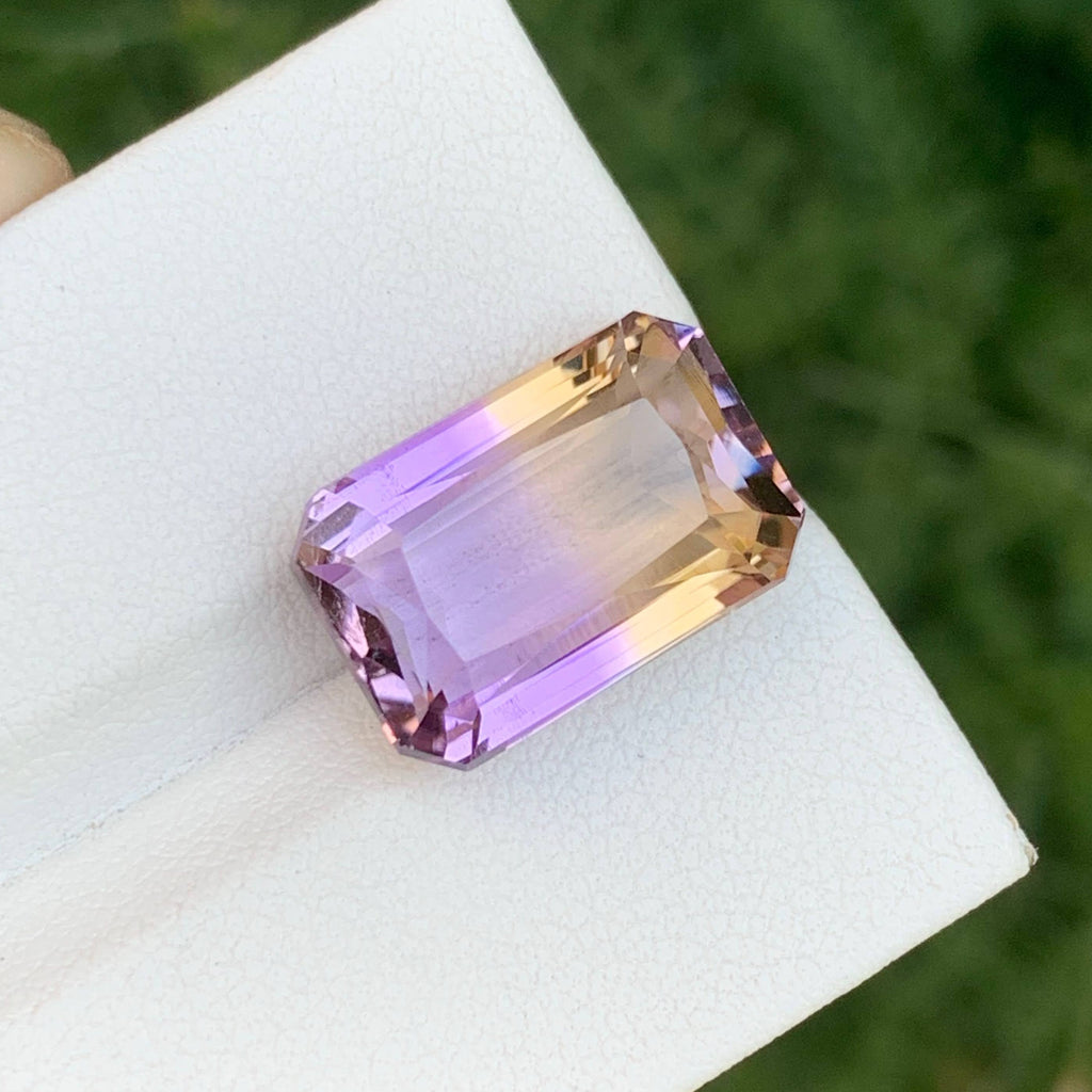10.85 Carat Bicolor Ametrine Stone