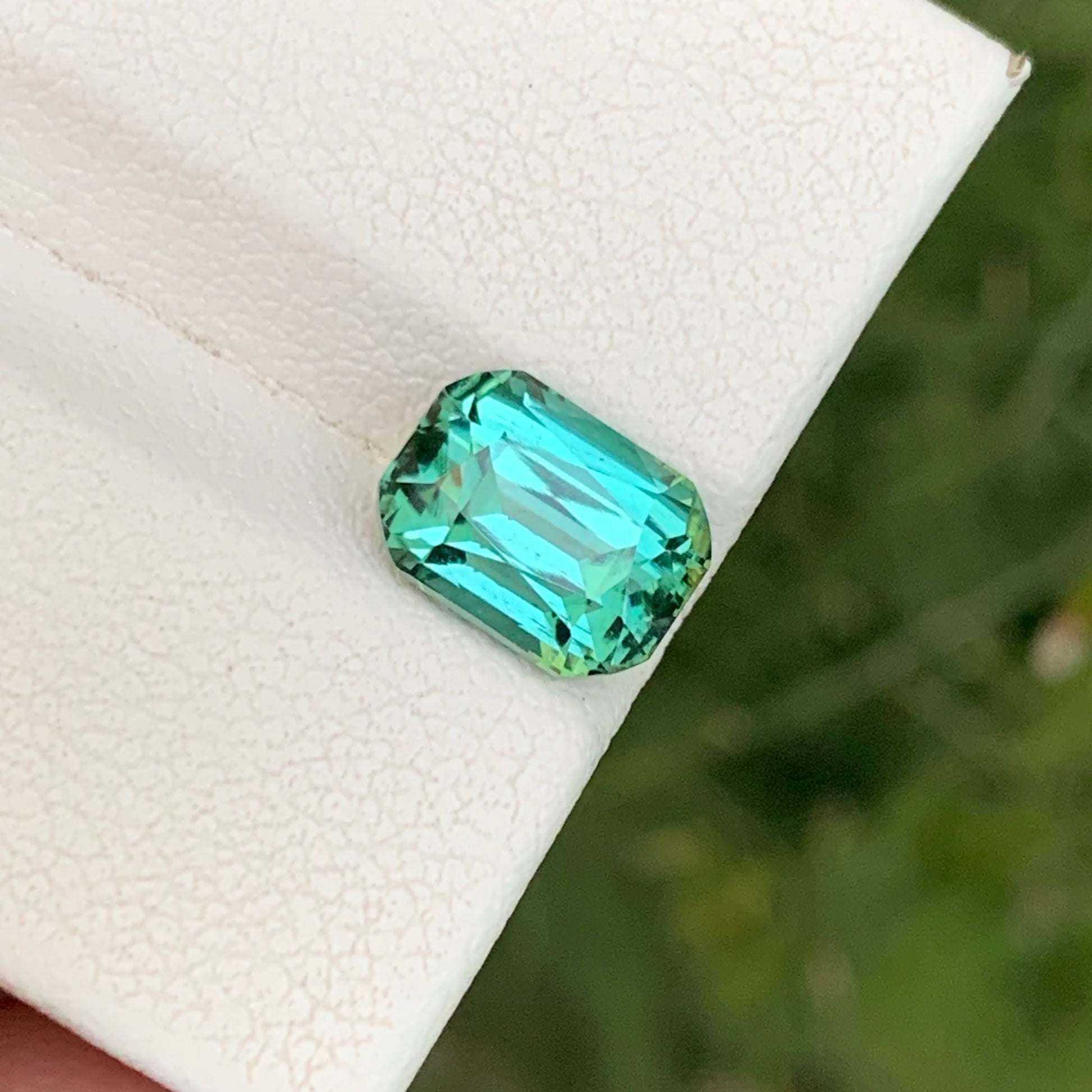 2.75 Carat Greenish Tourmaline Gem 