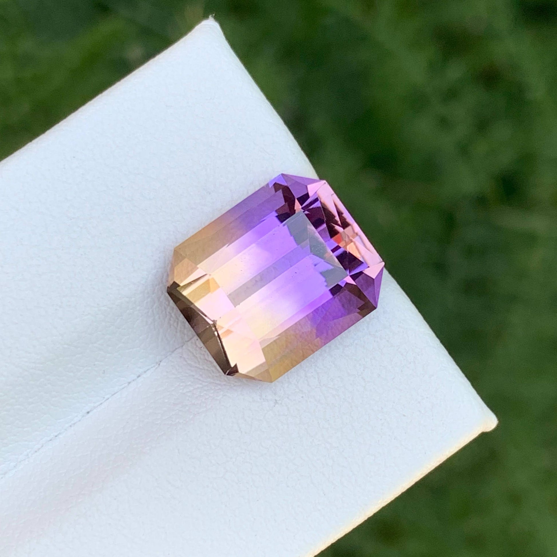 7.55 Carat Bicolor Ametrine Stone