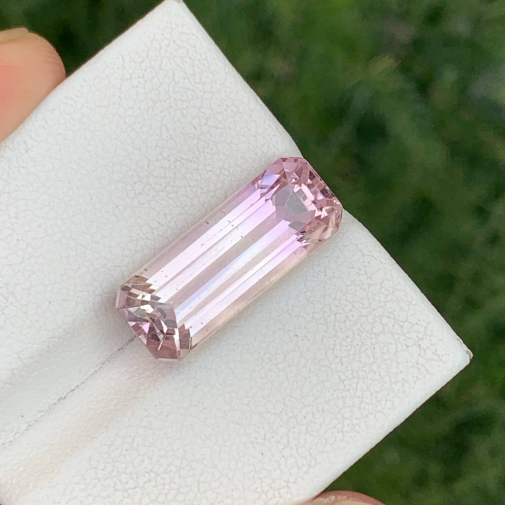 10.60 Carat Bicolor Pink Kunzite 