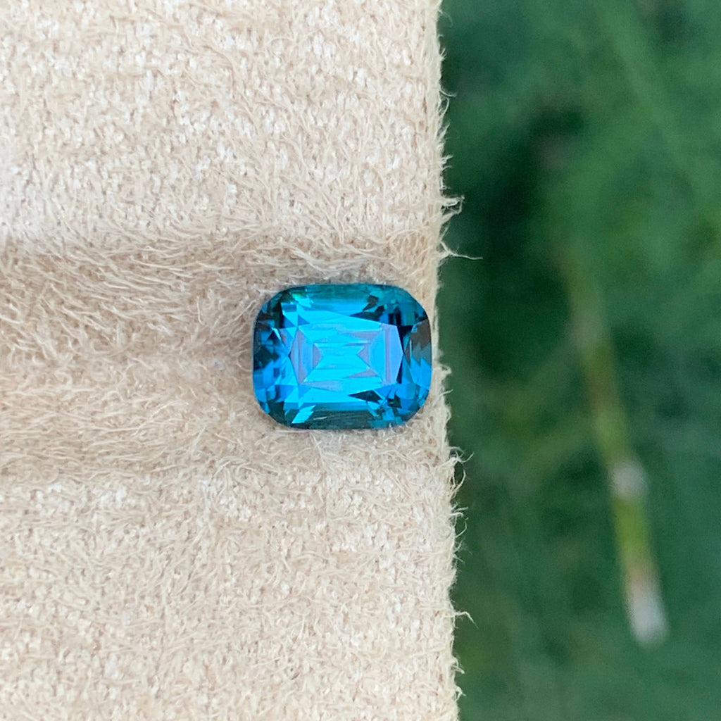 1.55 Carat Ink Blue Tourmaline