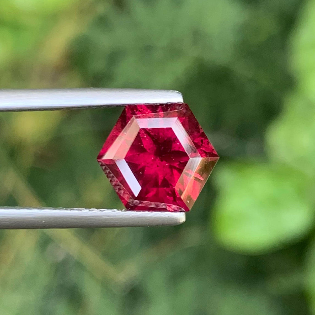 3.75 Carat Garnet Hexagon Cut
