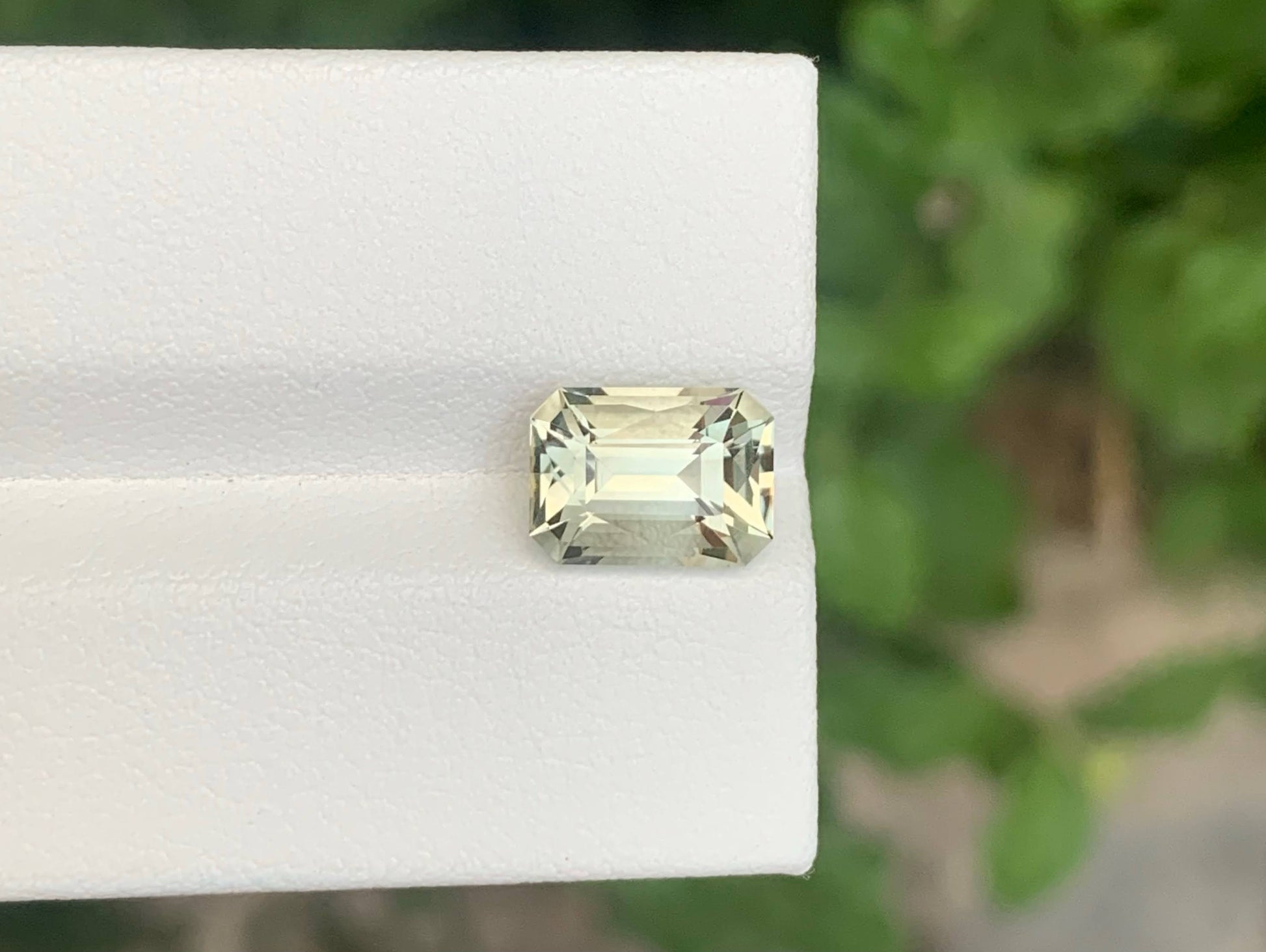 2.45 Carat Green Amethyst Stone