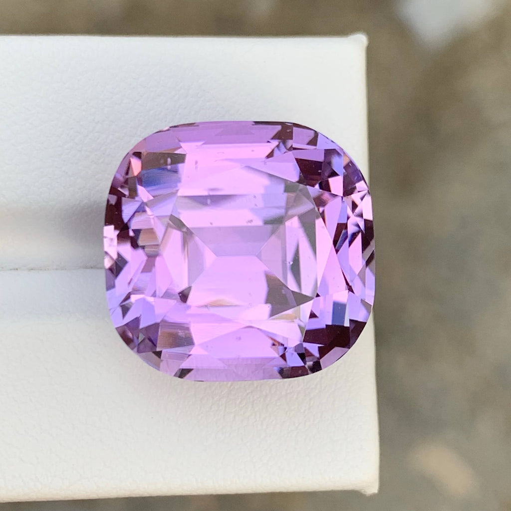 38.00 Ct Purple Kunzite Cushion Cut