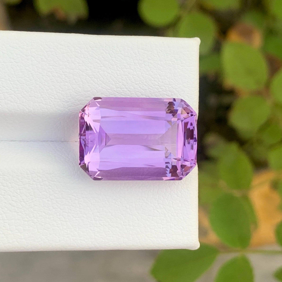 14.40 Ct Purple Amethyst Cushion Cut