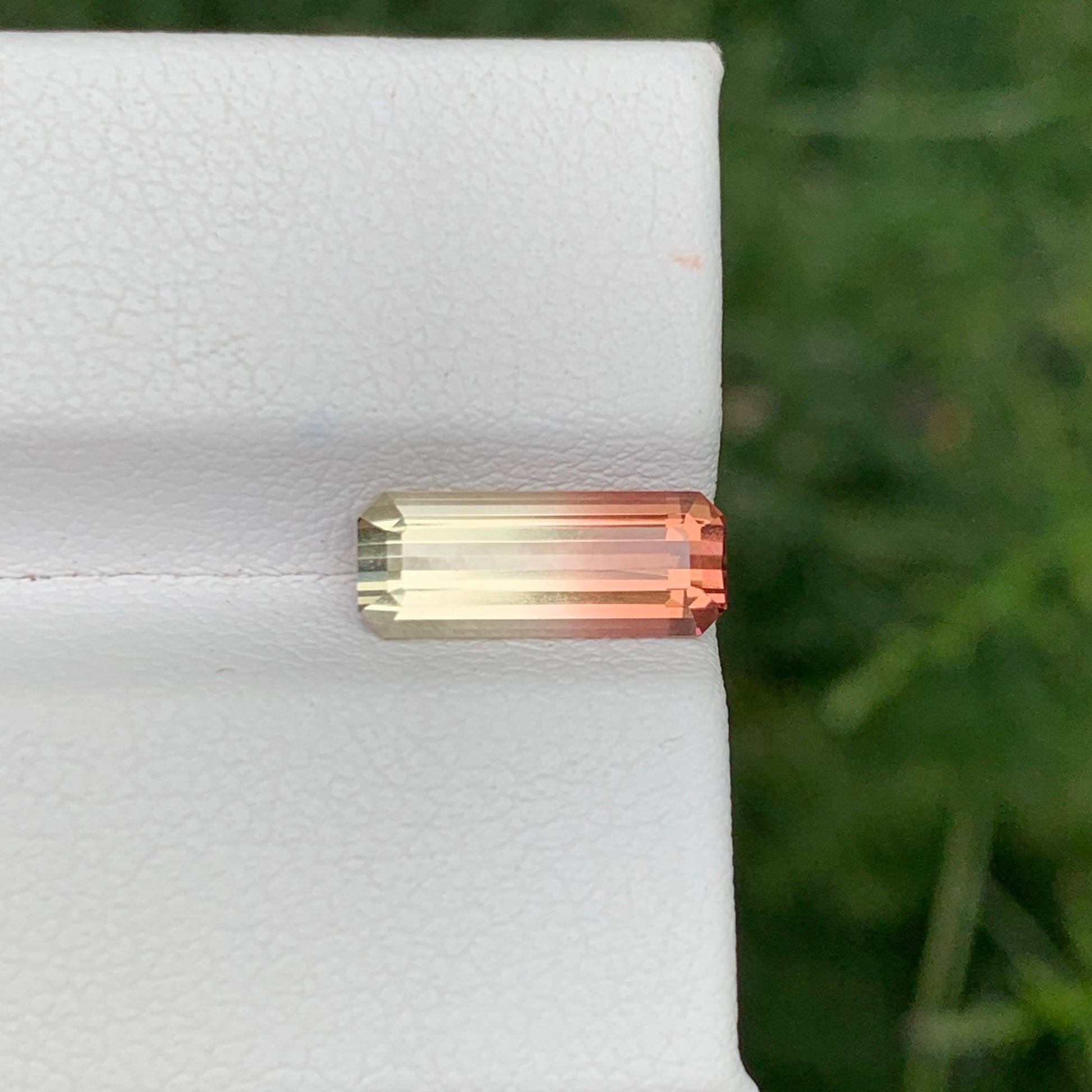 1.65 Ct Natural Bicolor Tourmaline Emerald 