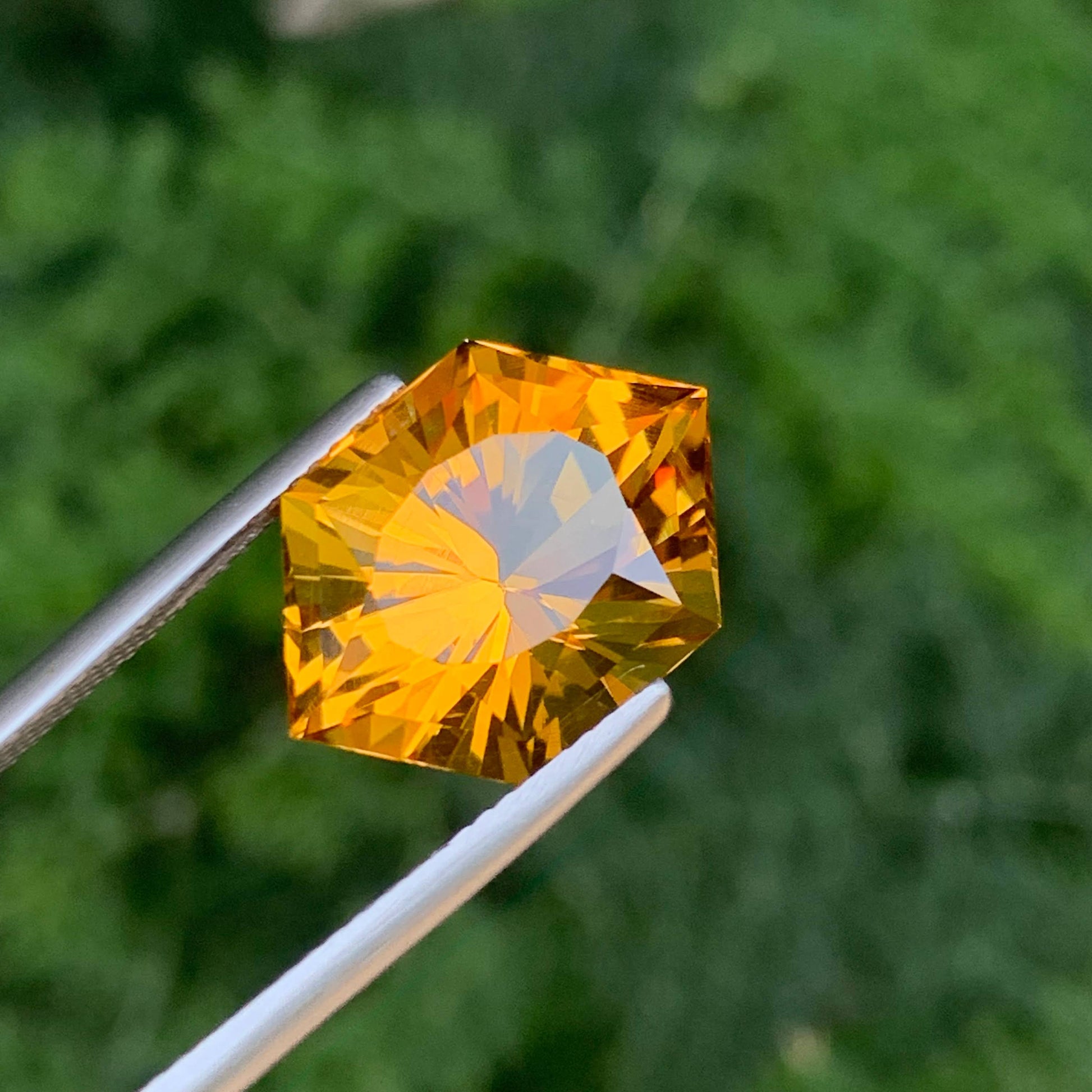 8.55 Carats Fancy Citrine Stone