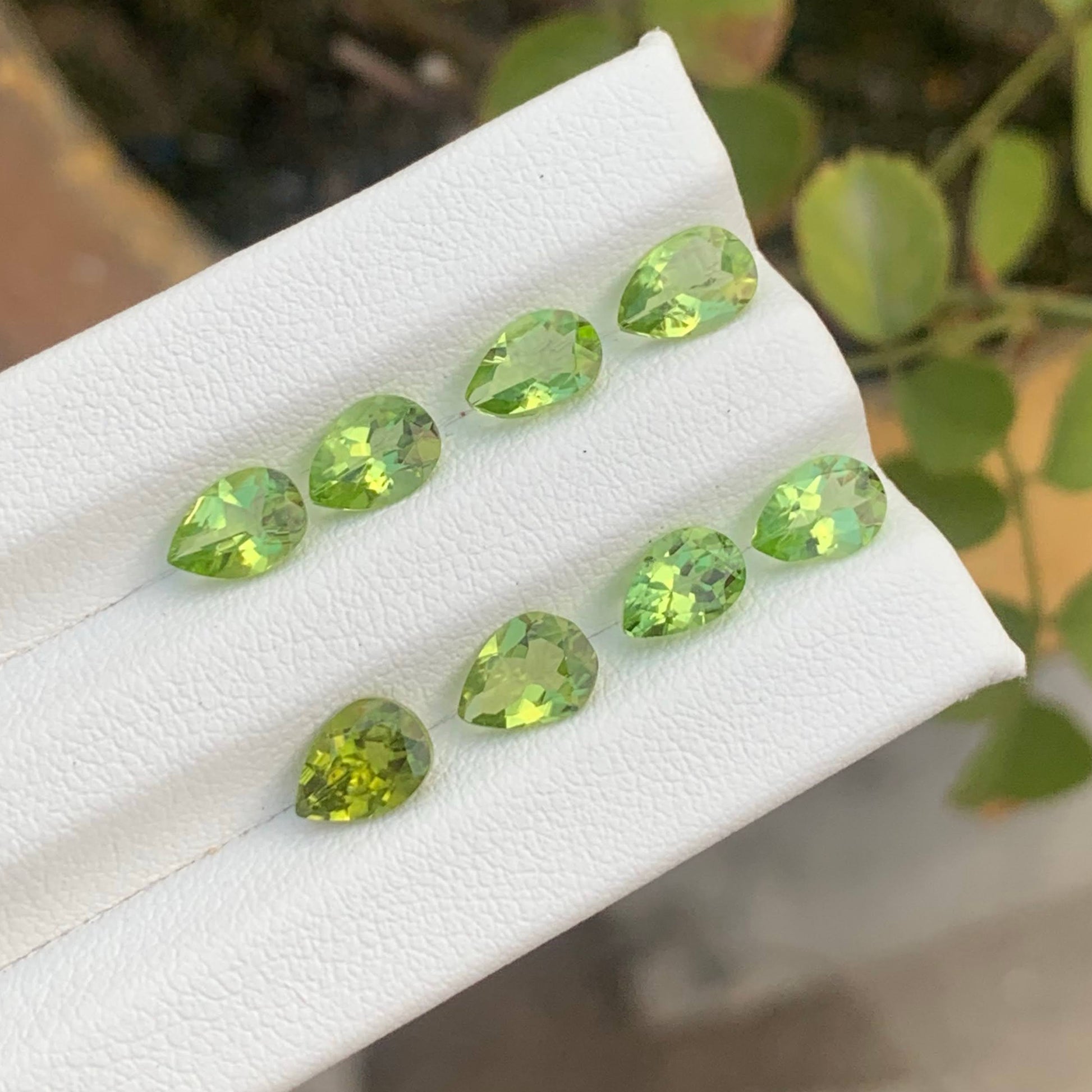 5.25 Carat Natural Loose Green Peridot Jewelry Lot Pakistan Gemstone