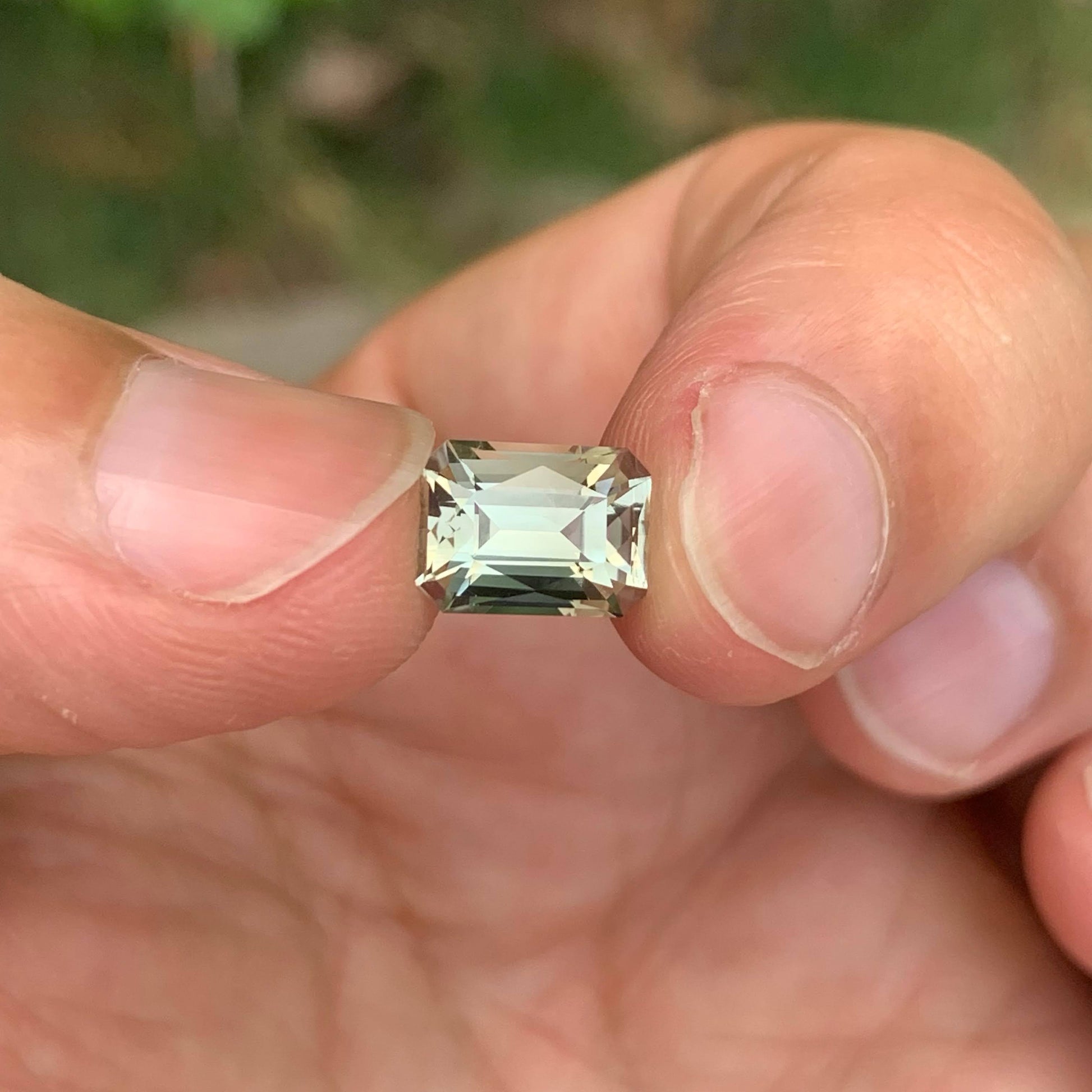 2.45 Carat Green Amethyst Stone